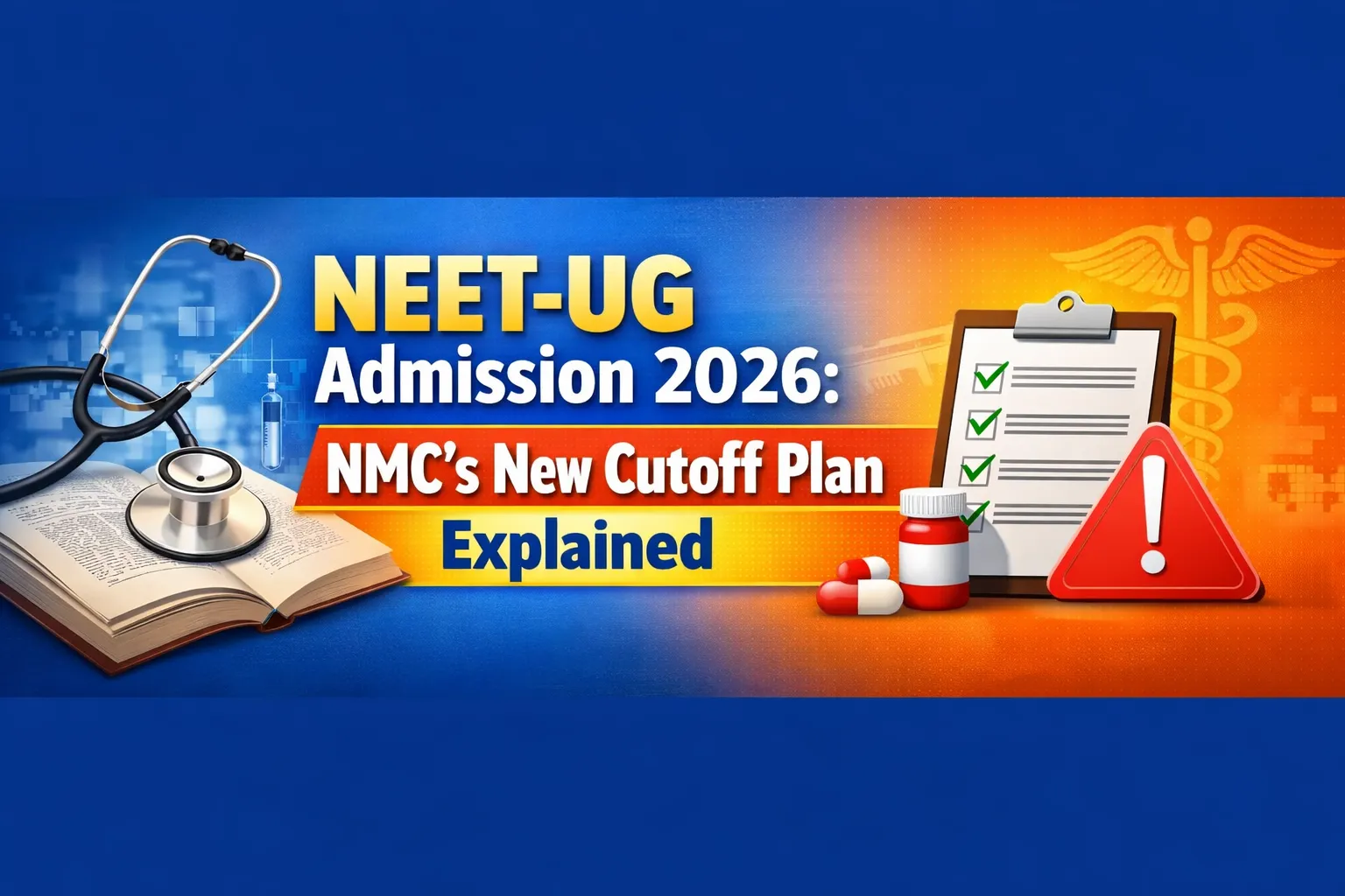 New Cutoff Plan by NMC for NEET-UG Admission 2026: Explained